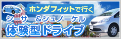 ホンダフィットで行く