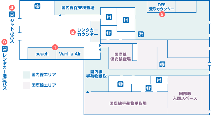 LCCフロアマップ