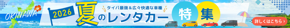 沖縄レンタカー夏のレンタカー特集