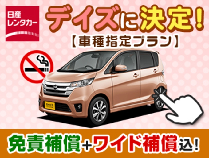 小回り抜群で運転しやすい♪かわいさ抜群のデイズに決定【日産デイズ車種指定】