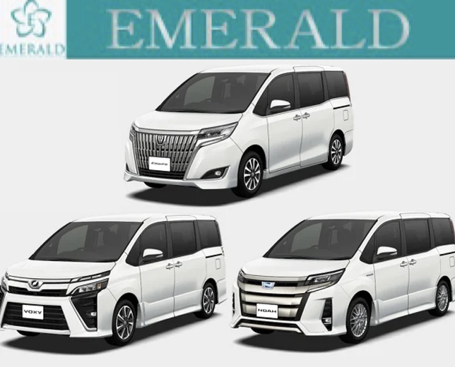 たびんふぉ✖️エメラルドプラン【高年式トヨタミニバン車種ランダム】〔8名乗り〕送迎無しで超激安プラン