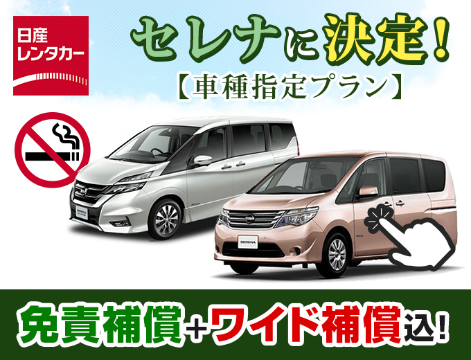 みんなでワイワイ♪8人乗りワゴンセレナに決定！【日産セレナ車種指定プラン】