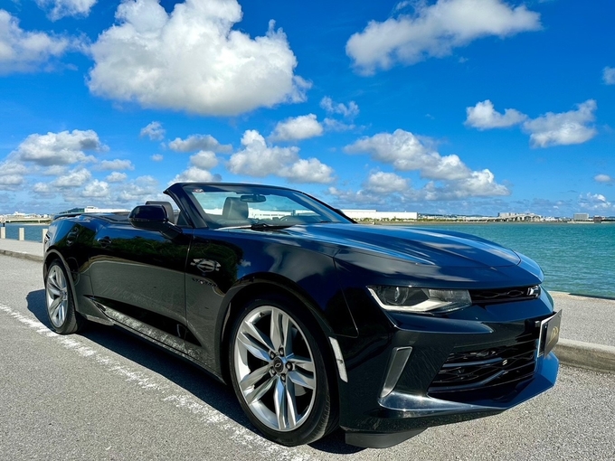 CHEVROLET CAMARO cabriolet　免責補償･ノンオペレーションチャージ補償料込！　リムジン那覇空港個別無料送迎(最大7人まで)！※諸事情等により、リムジン以外での送迎になる場合もあり