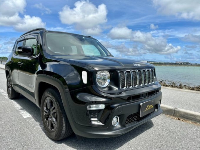 JEEP　Renegade免責補償･ノンオペレーションチャージ補償料込！　リムジン那覇空港個別無料送迎(最大7人まで)！※諸事情等により、リムジン以外での送迎になる場合もあり