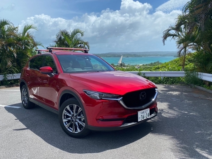 MAZDA CX-5 2.2XD L-PACKAGE　※ディーゼル車　免責補償･ノンオペレーションチャージ補償料込！リムジン那覇空港個別無料送迎(最大7人まで)！※諸事情等により、リムジン以外での送迎になる場合もあり