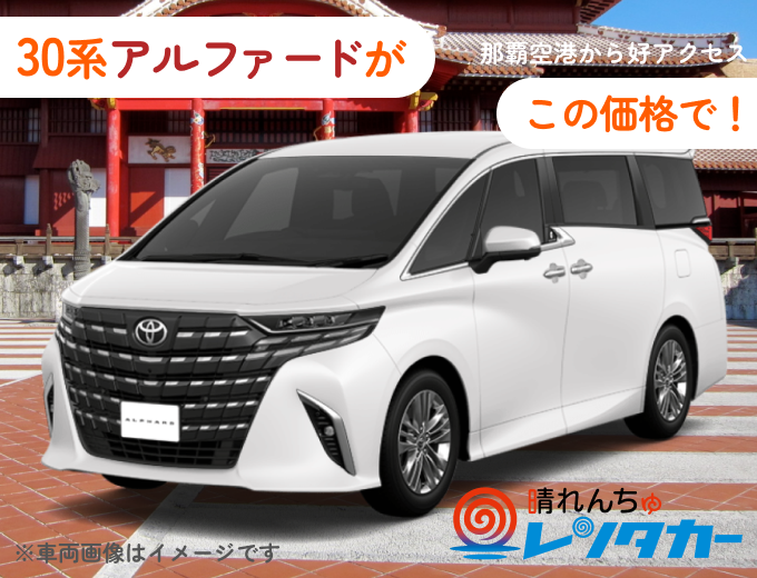 【30系アルファードがこの価格?!?!】アルファード指定プラン【免責補償・税コミコミで安心♪】※送迎無し