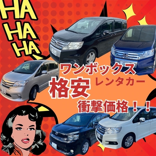 ミニバンプラン（禁煙車）免責補償込み個別無料送迎