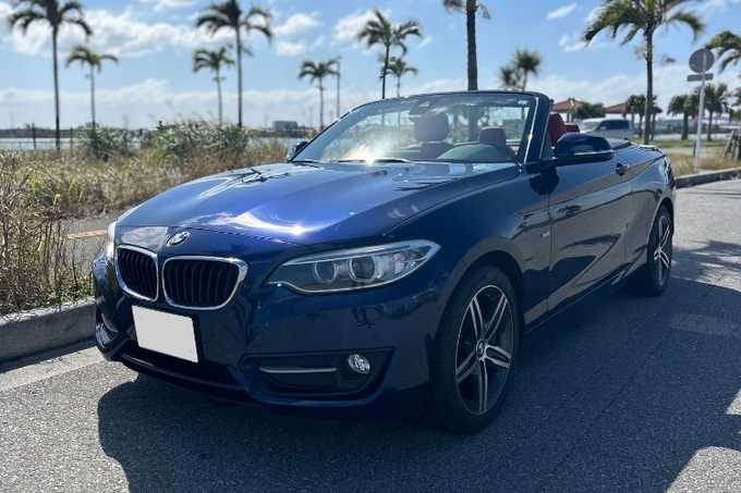 【BMWオープンカー】街中・海沿いでインスタ映え間違いなし！Bluetooth対応・充電器・チャイルドシート無料貸出し！