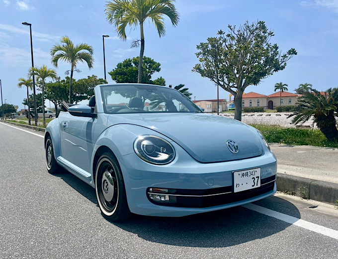 【免責補償込み】Volkswagen ザ・ビートル・カブリオレ（ライトブルー）