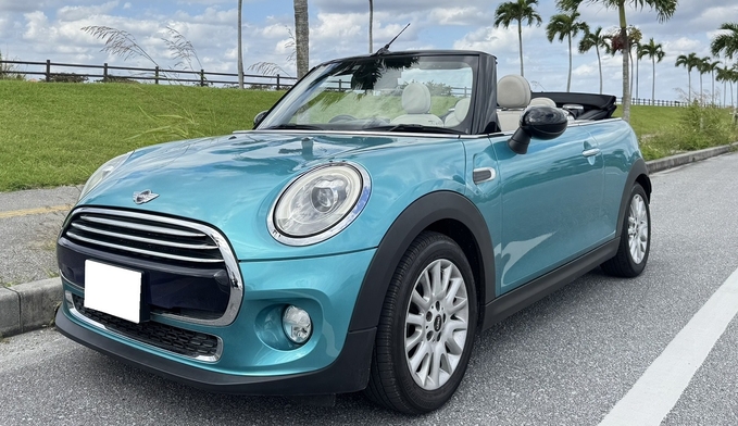 【MINIオープンカー】特別な日に♪ワンランク上のドライブ体験！Bluetooth対応・充電器・チャイルドシート無料貸出し！