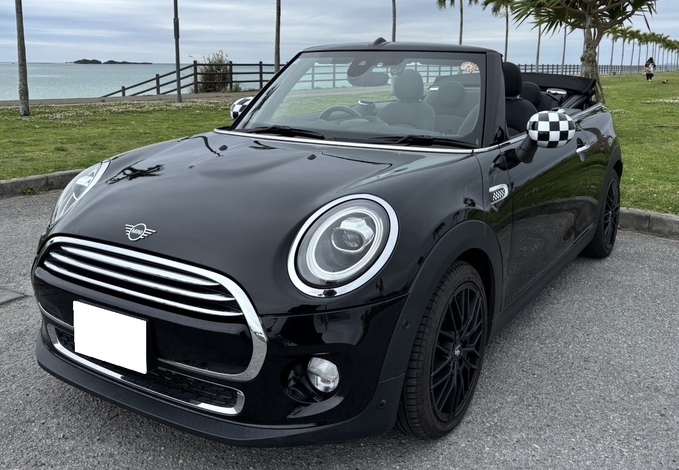 【MINIオープンカー】特別な日に♪ワンランク上のドライブ体験！Bluetooth対応・充電器・チャイルドシート無料貸出し！