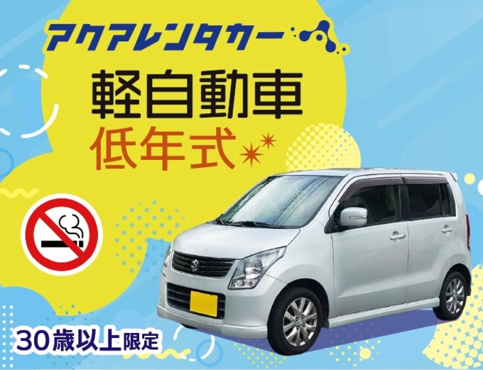 【30歳以上限定】中古車レンタカーだから出来る特別価格♪ゆったり安心ドライブプラン（禁煙・ナビ有・ETC車載器有）