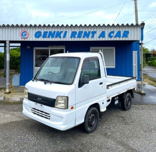 【禁煙】軽トラック！！MT車！長期レンタル可