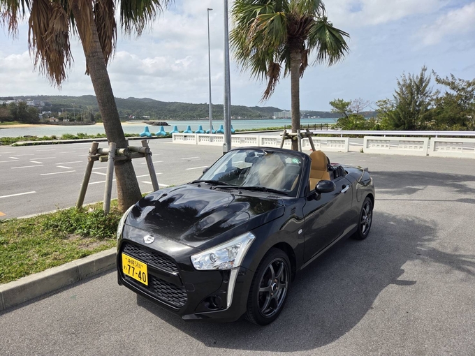 ◆那覇店◆２人乗りオープンカーダイハツコペン（MT） 免責補償込プラン