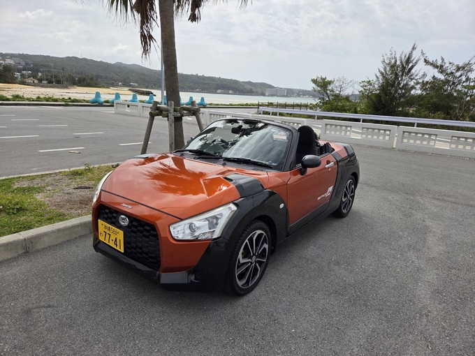 ◆那覇店◆２人乗りオープンカーダイハツコペン（AT） 免責補償込プラン