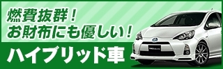 【ハイブリッド車】燃費抜群！沖縄で人気レンタカーのレンタカーが勢ぞろい！