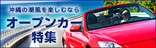 【沖縄オープンカー特集】国内・国外の人気車種を取り揃えました！