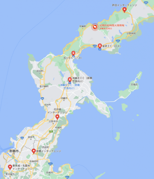 FireShot Capture 425 - 沖縄の高速道路 - Google マップ - www.google.co.jp