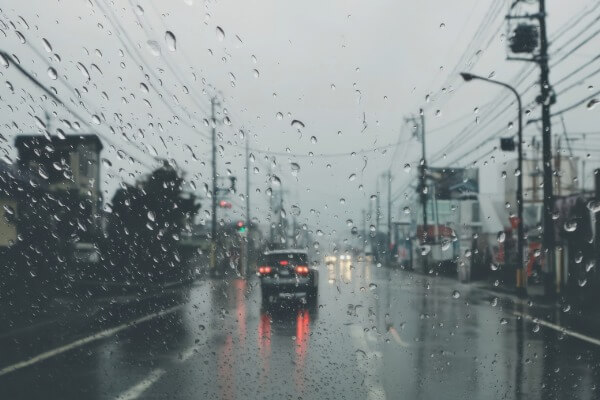 雨の日