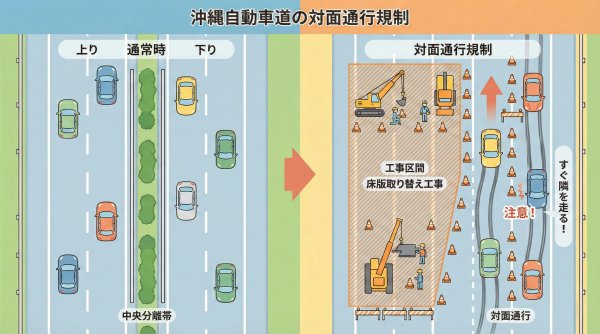 沖縄自動車道交通規制