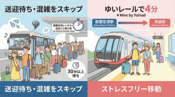 待ち時間が少ないことを表すイラスト