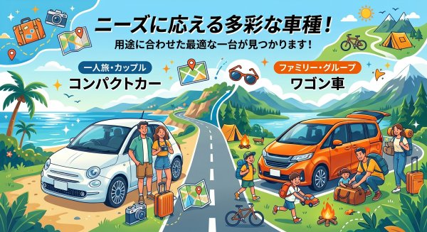 フライトレンタカー　ラインナップ