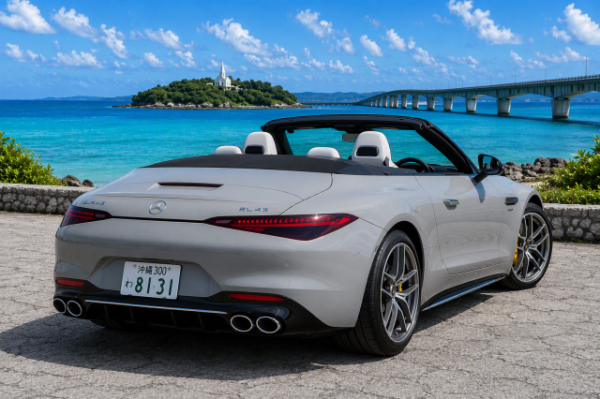 Mercedes-AMG SL43 後ろ