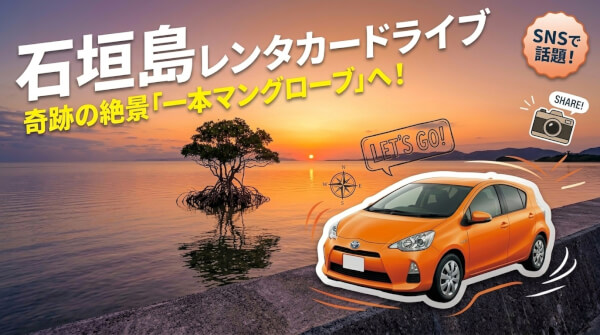 石垣島「一本マングローブ」攻略！レンタカーでの行き方と駐車場情報