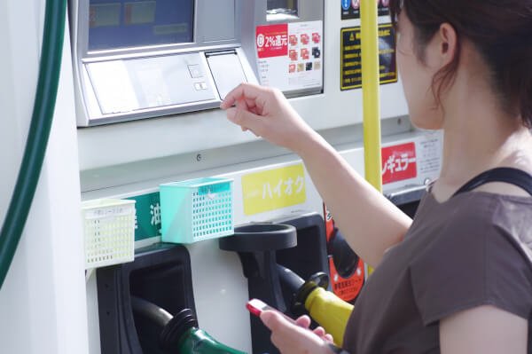 ガソリンスタンド大慌て