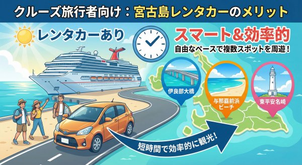 クルーズ船　メリット